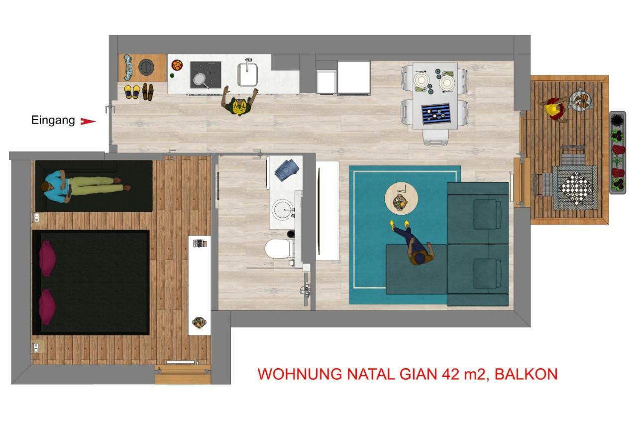 Natal Gian Apartment Ischgl Exterior foto